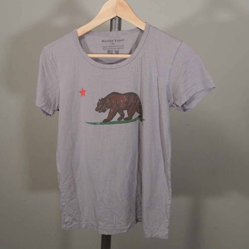 Marine Layer California Bear Shirt